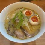 鶏白湯らーめん(ガモウスマイル)