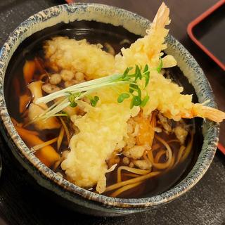 天ぷらそば(蕎麦処 優作)