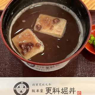 そば汁粉(総本家更科堀井 本店 (そうほんけさらしなほりい))