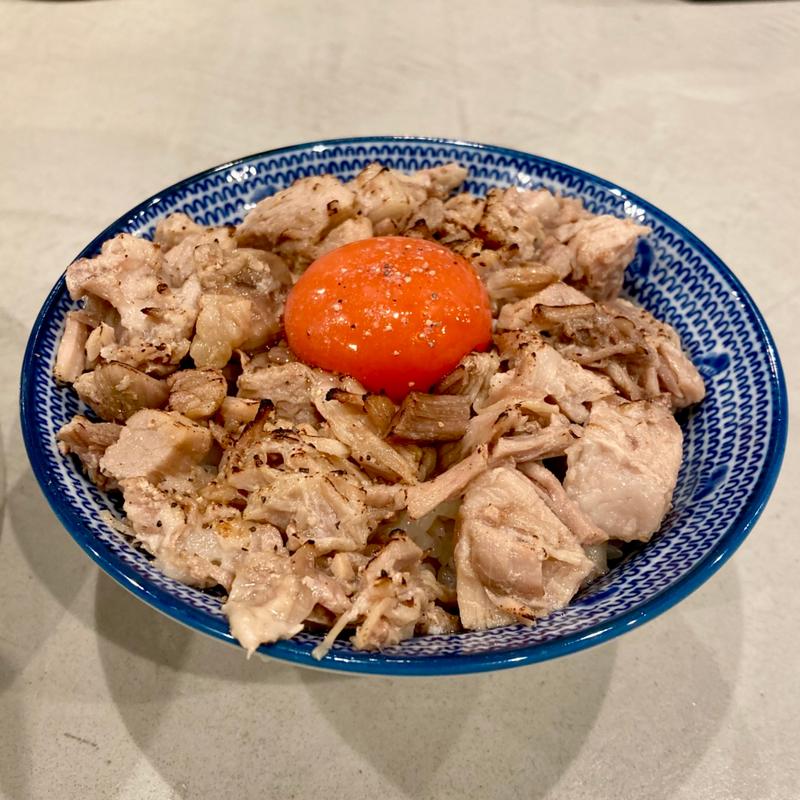 炙りチャーシュー丼 数量限定(担担麺専門店 ENISHI 東大阪布施店)
