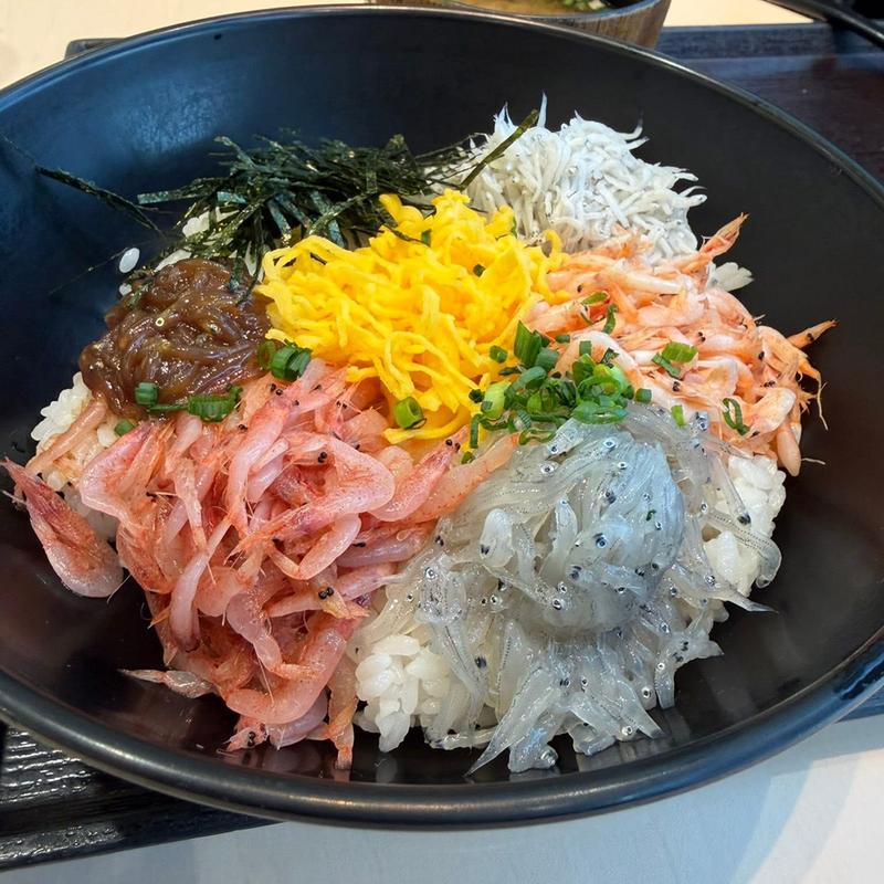 しらすづくし丼(海の幸と山の幸 するが食堂 NEOPASA駿河湾沼津下り店)
