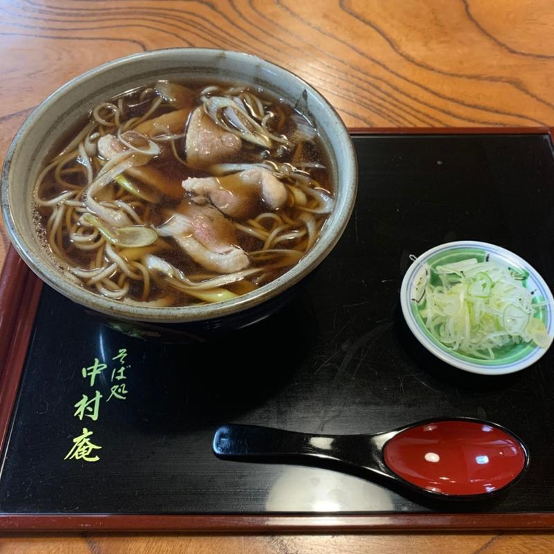 鴨南蛮そば(中村庵)