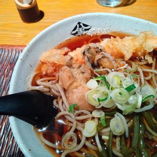 牡蠣大えび天蕎麦