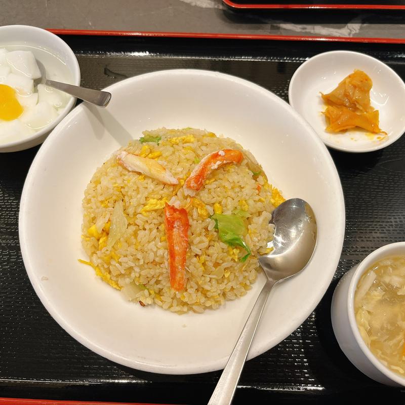 蟹肉入りチャーハン(梅蘭 六本木ヒルズ店)