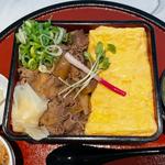 町屋牛飯と出汁巻き卵のお重(牛飯五帖)