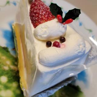 サンタさんのショートケーキ