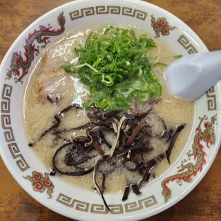 きくらげラーメン(長浜ラーメン 力◯ (リキマル))