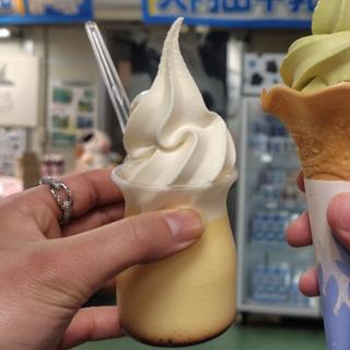 プリンソフト(大内山ミルクランド)