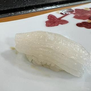 アオリイカ　握り(鮨 やま乃)