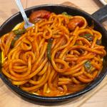 鉄板ナポリタン(世界の山ちゃん上野アメ横店)
