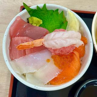 海鮮丼 並盛(丼さく)