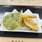 天ぷら(海老･穴子･イカ･大葉･カボチャ)