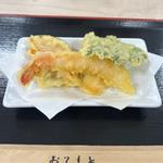 天ぷら(海老･穴子･イカ･大葉･カボチャ)