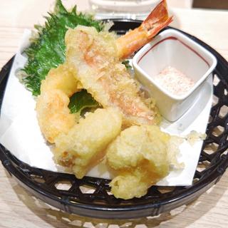 天ぷら三点盛(すしみさき トツカーナモール店)