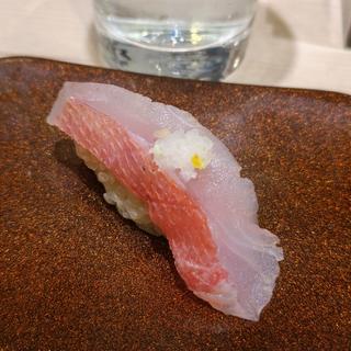 きんめだい 柚子おろしのせ(すしみさき トツカーナモール店)