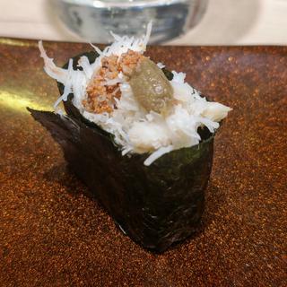 内子入り本ずわい蟹軍艦(すしみさき トツカーナモール店)