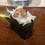 内子入り本ずわい蟹軍艦