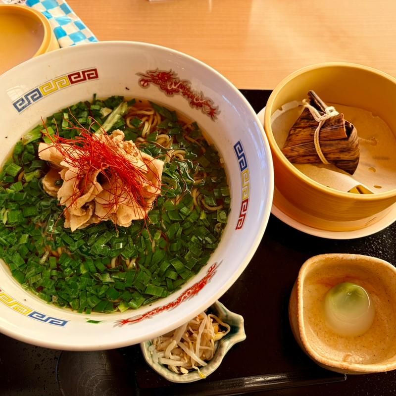 ニラそば(鹿沼カントリー倶楽部 レストラン)