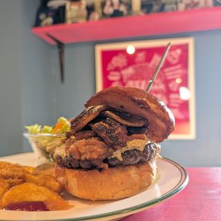 フルーツベーコンジャムバーガー