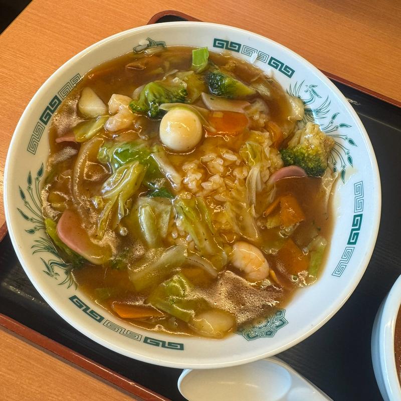 中華丼(日高屋 せんげん台駅ビル店)