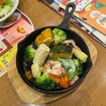 温野菜のシーザーサラダ