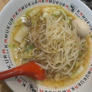 煮玉子もやしラーメン(どうとんぼり神座 ヨドバシ秋葉原店)