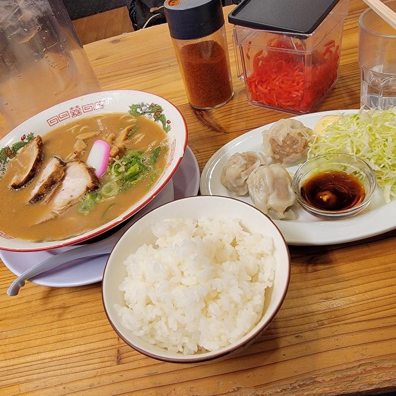 和歌山中華そば＋(シュウマイ＋ごはんセット)(天鳳 新橋店)