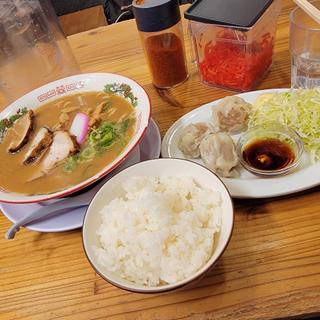 和歌山中華そば＋(シュウマイ＋ごはんセット)