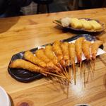 串揚げ大海老(あいよっ！京都駅西店)