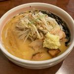 生姜付きみそらーめん(麺屋 おざわ)