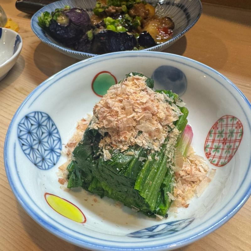 ほうれん草のおひたし(てまり家庭料理)