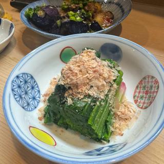 ほうれん草のおひたし(てまり家庭料理)