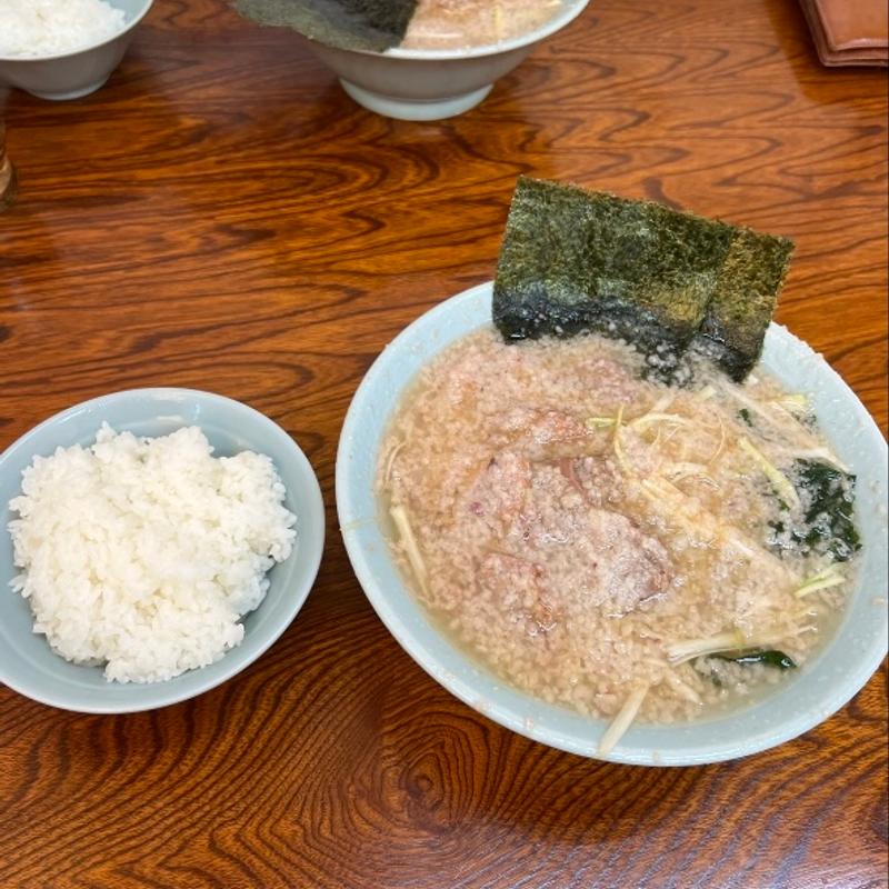 ネギチャーシューメン、半ライス(ラーメンショップ 牛久結束店 )