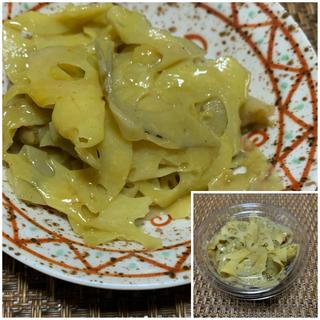 蓮根金平カレー風味(米と酒 塩梅)