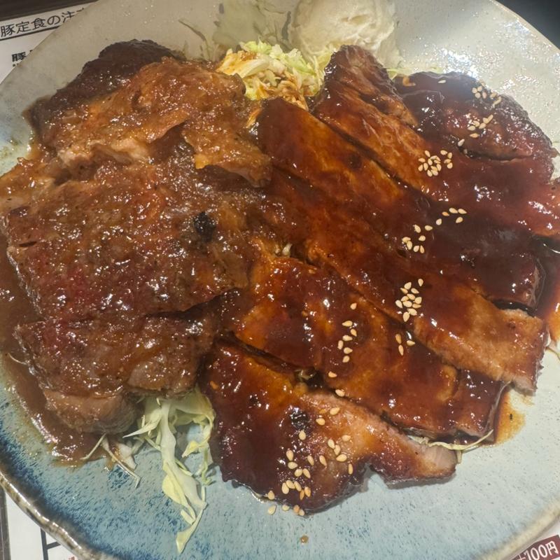 合盛定食 二色(豚屋 鳥山)