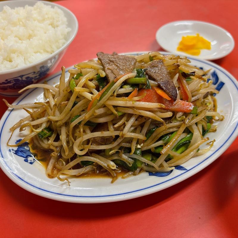 ニラレバ炒め(高社楼)