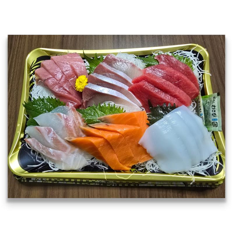 本まぐろ入盛合せ 6点盛(スーパーベルクス 市川鬼高店)