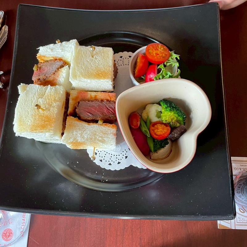 ビフカツ(デザートカフェ長楽館)