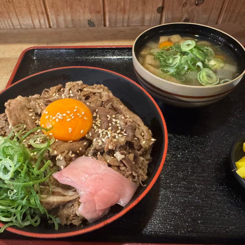 馬牛丼＆馬汁(彩座 )