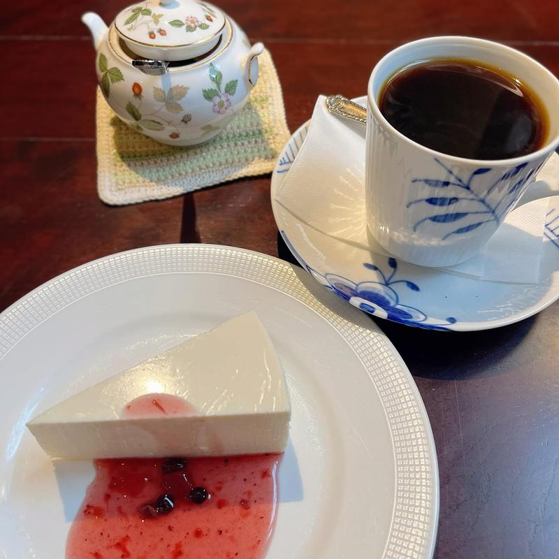 ベイクドチーズケーキ(自家焙煎珈琲 さびゆう)