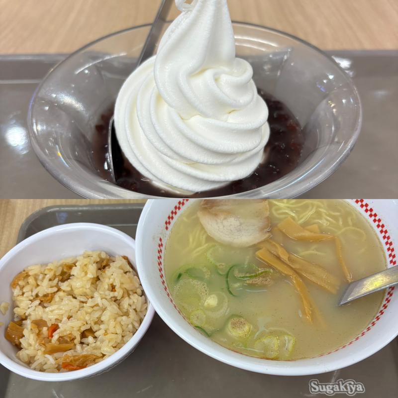 スガキヤセット(スガキヤ 岡崎イオンモール店 )