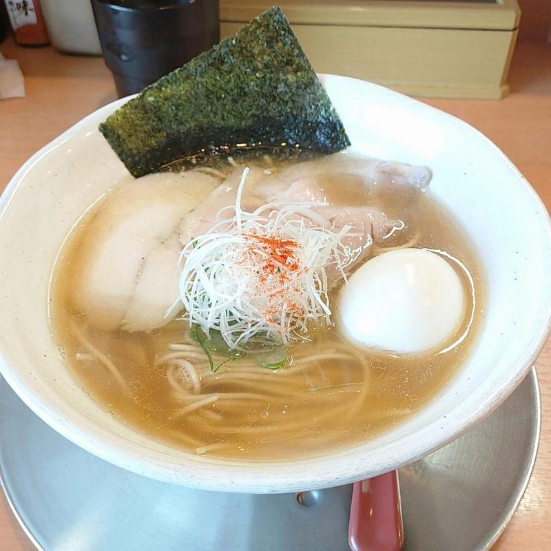 イシモチ煮干しのらーめん 醤油 玉子(わらび)