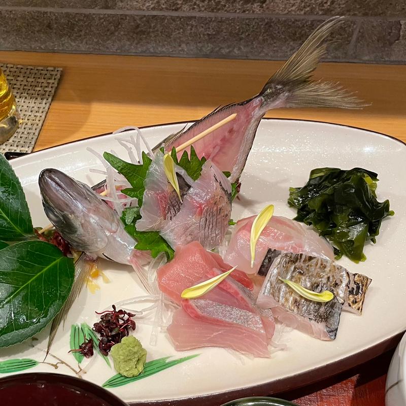 お造り御膳(仲見世 いわい)