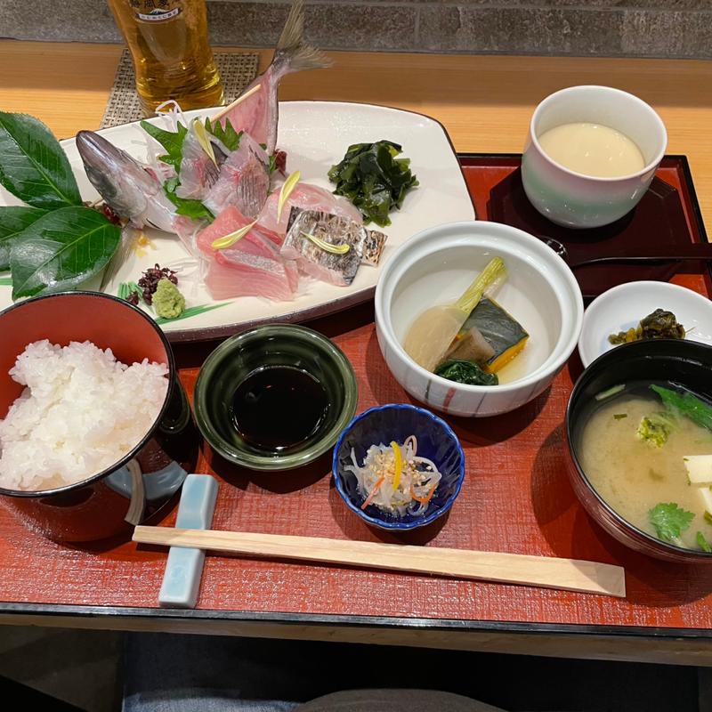 お造り御膳(仲見世 いわい)