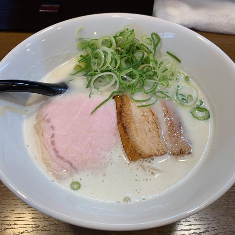 鶏白湯らあめん塩(らあめん彩鶏どり（旧店名：らあめん こそっと）)