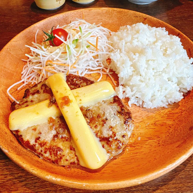 チーズバーグディッシュMサイズ(びっくりドンキー 堺美原店)