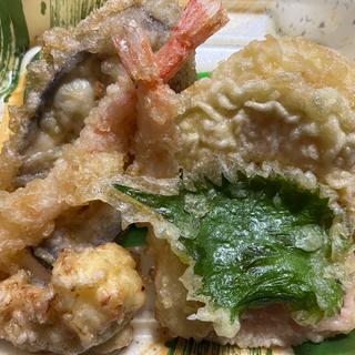 海老と鶏の天ぷらセット