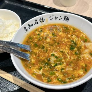 ジャン麺ハーフとごはんセット