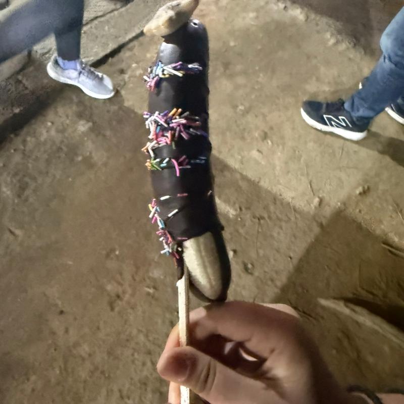 チョコバナナ(花畑大鷲神社)