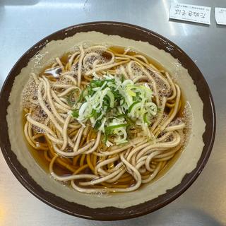 かけそば(JR長野駅 新幹線 そば店)